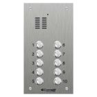 Comelit VK4110 | 10 Button, VR Engravable iKall Audio Panel