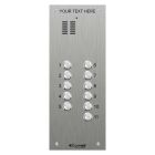 Comelit 11 button, VR s.steel engravable iKall audio panel