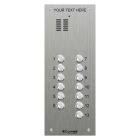 Comelit 13 button, VR s.steel engravable iKall audio panel
