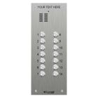 Comelit VK4114 | 14 Button, VR, Engravable iKall Audio Panel
