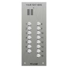 Comelit 15 button, VR s.steel engravable iKall audio panel