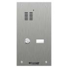 Comelit 1 Button Audio Intercom Panel with Name Window