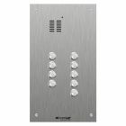 Comelit 9 button, VR s.steel engravable iKall audio