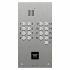 Comelit 17 button, VR s.steel engravable iKall audio + prox.