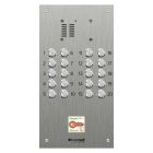 Comelit 20 button, VR s.steel engravable iKall audio + prox.