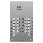 Comelit 22 button, VR s.steel engravable iKall audio panel