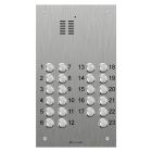 Comelit 23 button, VR s.steel engravable iKall audio panel