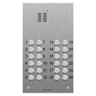 Comelit 24 button, VR s.steel engravable iKall audio panel