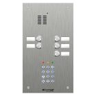 Comelit 5 button, VR s.steel name window iKall audio + keypa