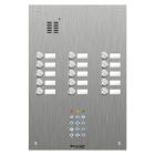 Comelit 15 button, VR s.steel name window iKall audio + keyp