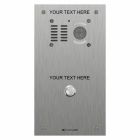 Comelit 1 Button Vandal Resistant Engravable IKall Video Panel