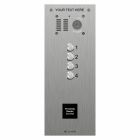 Comelit VK4504/08 | 4 Button, VR Engravable iKall Video Panel + Prox.