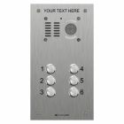 Comelit VK4506 | 6 Button, VR Engravable iKall Video Panel