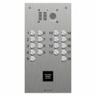 Comelit 18 button, VR s.steel engravable iKall video + prox.