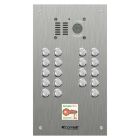 Comelit 19 button, VR s.steel engravable iKall video + prox.