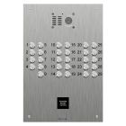 Comelit 29 button VR s.steel engravable iKall video with prox cut out