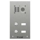 Comelit 2 Button Video Intercom Panel with Name Windows