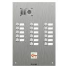 Comelit - 17 way Stainless Steel Name Window iKall Video + Proximity