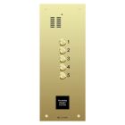 Comelit 5 button, VR brass engravable iKall audio + prox.  p