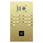 Comelit 14 button, VR brass engravable iKall audio + prox.