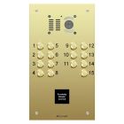 Comelit 15 button, VR brass engravable iKall audio + prox.