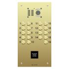 Comelit 19 button, VR brass engravable iKall audio + prox.