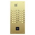 Comelit 27 button, VR brass engravable iKall audio + prox