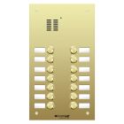 Comelit 14 button, VR brass name window iKall audio panel