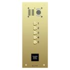 Comelit 5 button, VR brass engravable iKall video + prox.  p