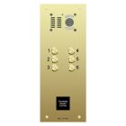Comelit 6 button, VR brass engravable iKall video + prox.  p