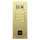 Comelit 7 button, VR brass engravable iKall video + prox.  p