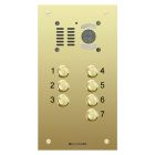 Comelit 7 button, VR brass engravable iKall video panel