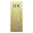 Comelit VK6509/05 | 9 Button, VR Brass Engravable iKall Video + Keypad