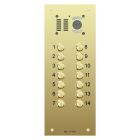 Comelit 14 button, VR brass engravable iKall video panel