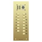 Comelit 15 button, VR brass engravable iKall video panel