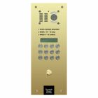 Comelit DIGITAL CALL brass engravable iKall video with prox + trades