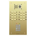 Comelit 16 button, VR brass engravable iKall video + keypad