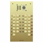 Comelit 26 button, VR brass engravable iKall video panel
