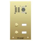 Comelit 2 button, VR brass name window iKall video panel