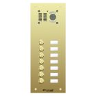 Comelit VK6707 | 7 Button, VR Brass Name Window iKall Video Panel