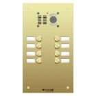 Comelit 8 button, VR brass name window iKall video panel