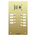 Comelit 9 button, VR brass name window iKall video panel