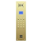 Comelit Brass video digital entry panel with proximity cut out
