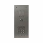 Videx 1 Button Vandal Resistant Audio Panel + Codelock (136 Amp)