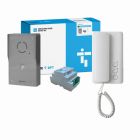 CAME BPT VRM S/S Engravable 3-Way Audio Surface Kit with AGT A200Ks