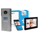 CAME BPT VRM Engravable 7-Way Digi Keypad Video Surf Kit Black XTS 7IP