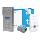 CAME BPT VRM S/S 9-Way Digital Keypad Audio Flush Kit White Perlas