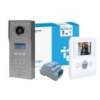 CAME BPT VRM Engravable 3-Way Digi Keypad Video Surf Kit White Perla
