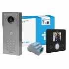 CAME BPT VRM S/S Engravable 2-Way Video Flush Keypad Kit &amp;amp; White Opale