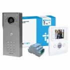 CAME BPT VRM S/S Engravable 8-Way Video Surf Keypad Kit &amp;amp; Black Perla